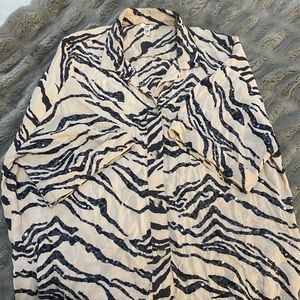 River Island Tiger Print Top